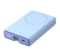 JoyRoom Powerbank magnetyczny 10000mAh 20W z podstawką niebieski - 1257849 - zdjęcie 2